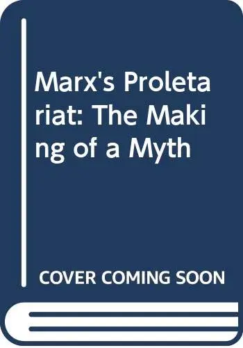 Cover of Marx's Proletariat