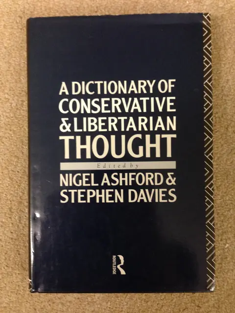 Cover of Dict Conserv & Class Lib Thght