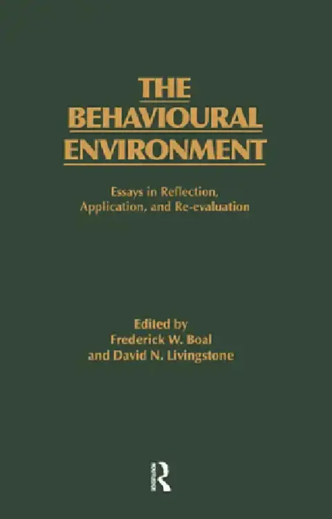 Cover of The Behavioural Environment