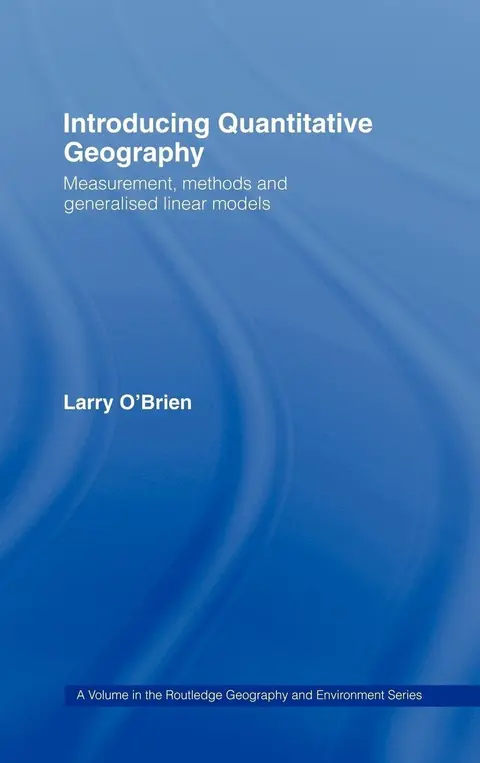 Cover of Introducing Quantitative Geography