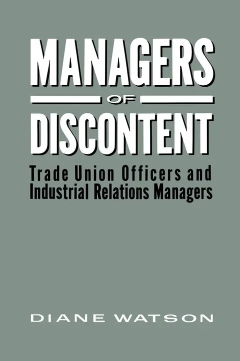 Cover of Managers of Discontent