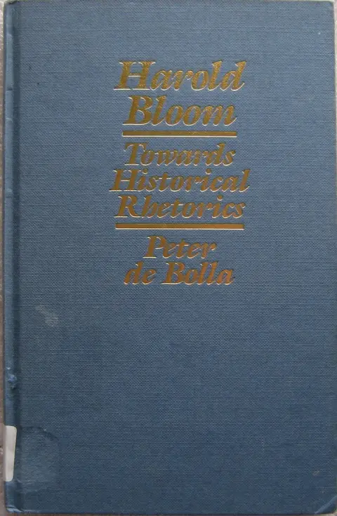 Cover of Harold Bloom