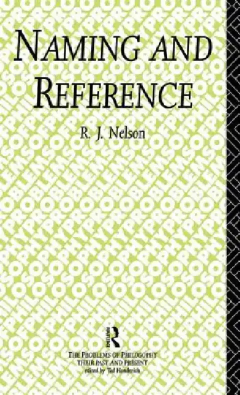 Cover of Naming and Reference