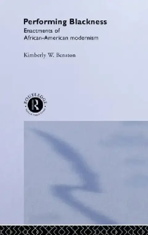 Cover of Performing Blackness