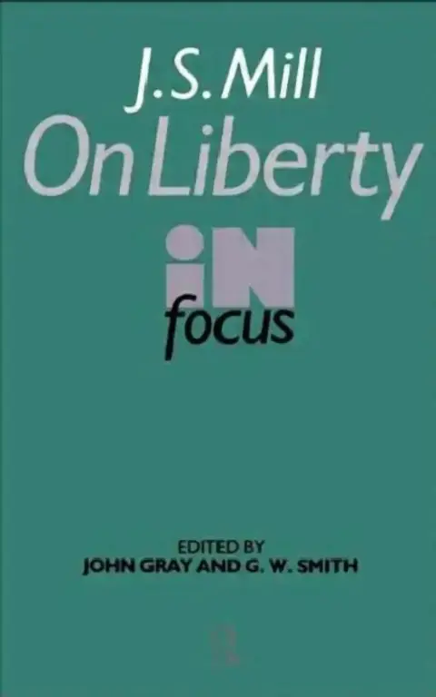 Cover of J.S. Mill's On Liberty in Focus