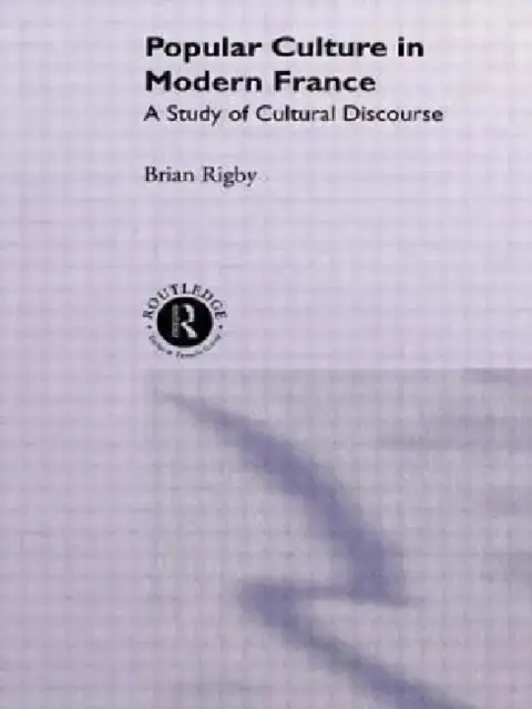 Cover of Popular Culture in Modern France