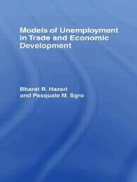 Cover of Models of Unemployment in Trade and Economic Development