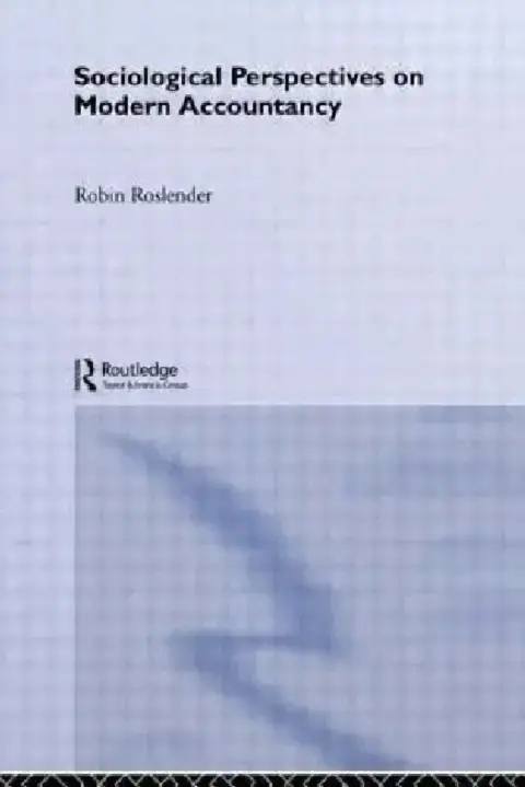 Cover of Sociological Perspectives on Modern Accountancy