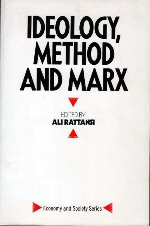 Cover of Ideology, Method and Marx