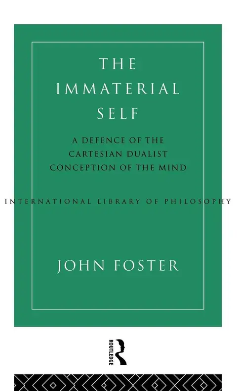 Cover of The Immaterial Self