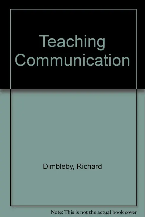Cover of Teaching Communication