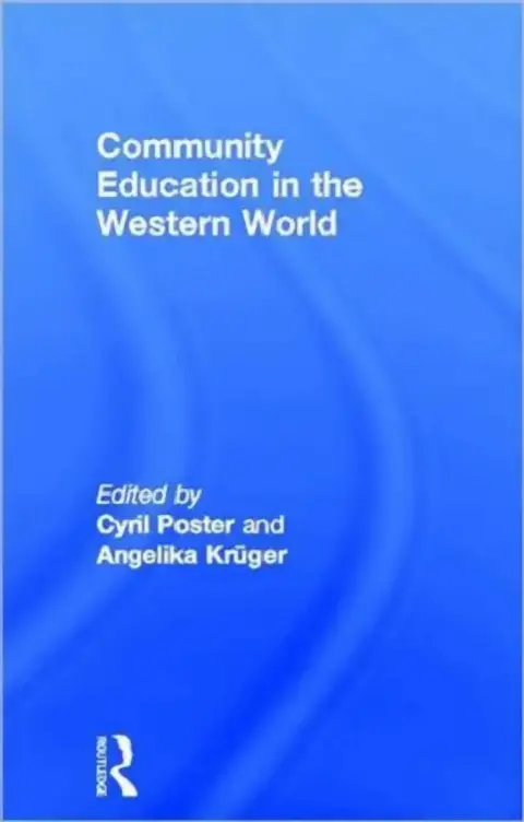 Cover of Community Education and the Western World