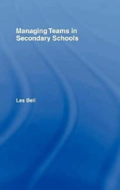 Cover of Managing Teams in Secondary Schools