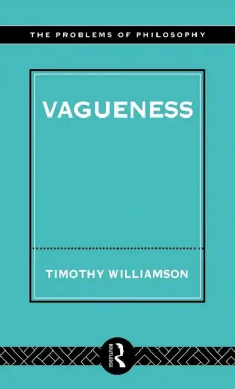 Cover of Vagueness