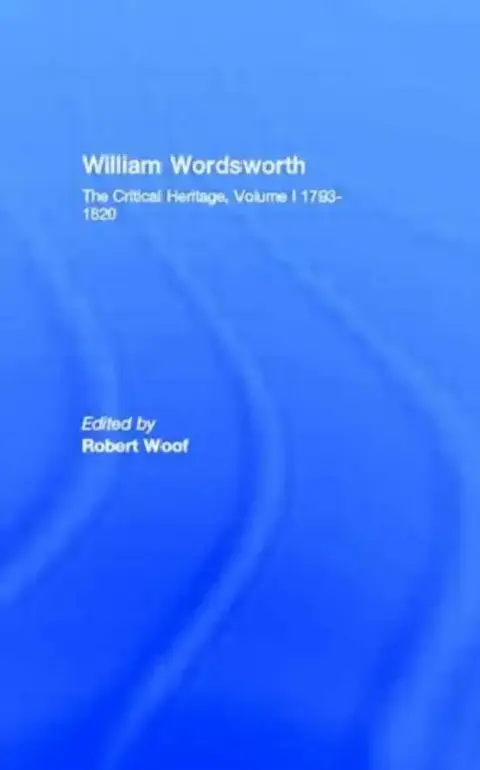 Cover of William Wordsworth