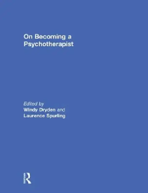 Cover of On Becoming a Psychotherapist