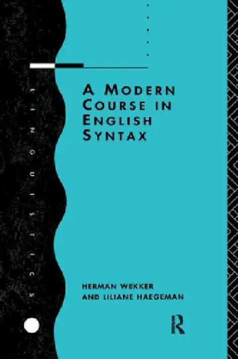Cover of A Modern Course in English Syntax