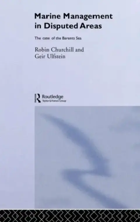 Cover of Marine Management in Disputed Areas