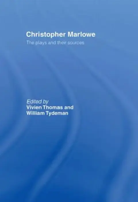 Cover of Christopher Marlowe