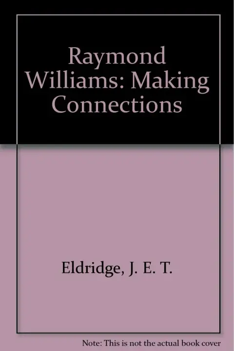 Cover of Raymond Williams