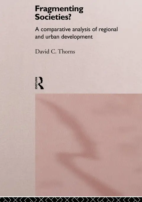 Cover of Fragmenting Societies?