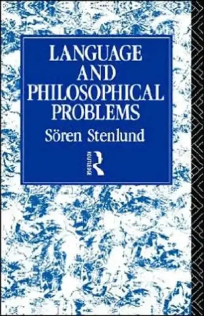 Cover of Language and Philosophical Problems