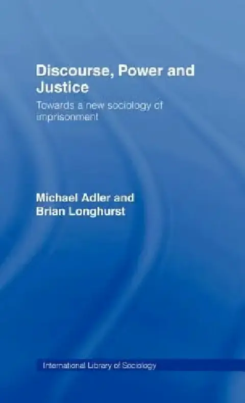 Cover of Discourse Power and Justice