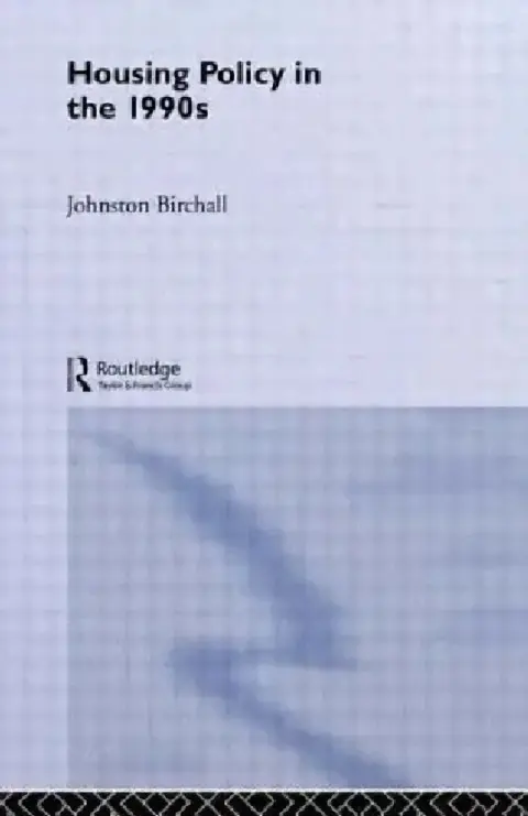 Cover of Housing Policy in the 1990s