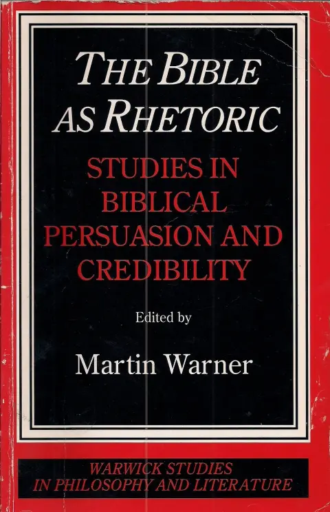 Cover of The Bible as Rhetoric