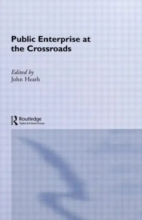 Cover of Public Enterprise at the Crossroads
