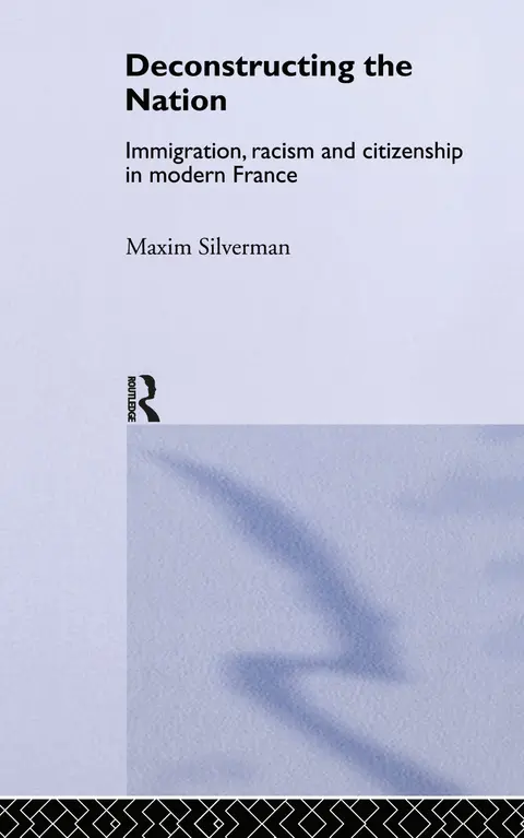 Cover of Deconstructing the Nation