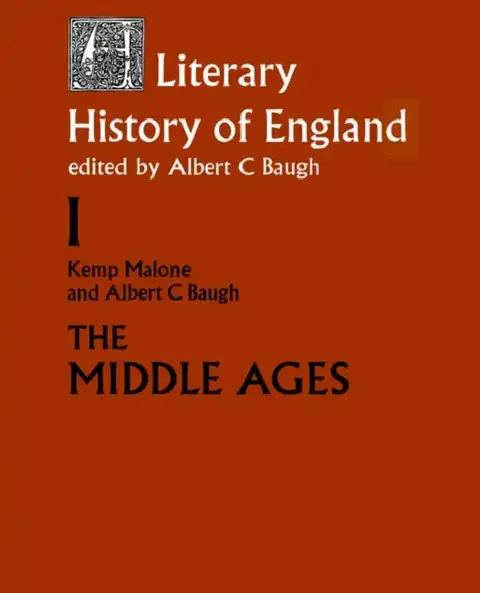 Cover of A Literary History of England