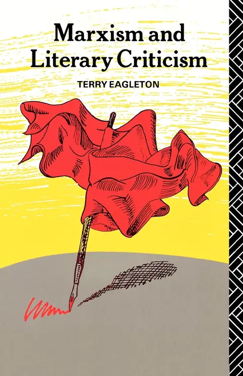 Cover of Marxism and Literary Criticism
