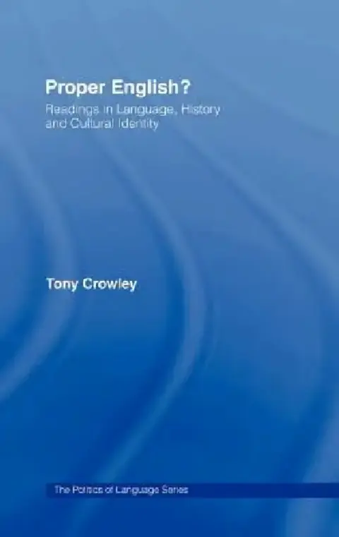 Cover of Proper English