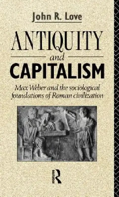 Cover of Antiquity and Capitalism