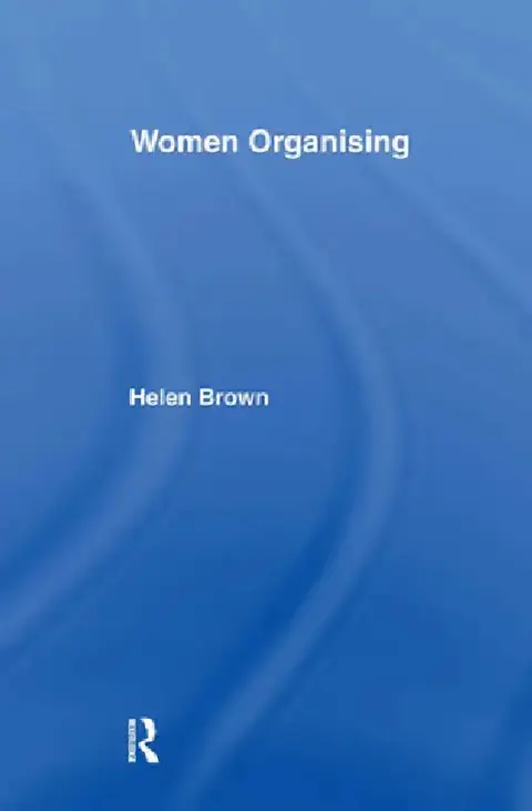 Cover of Women Organising