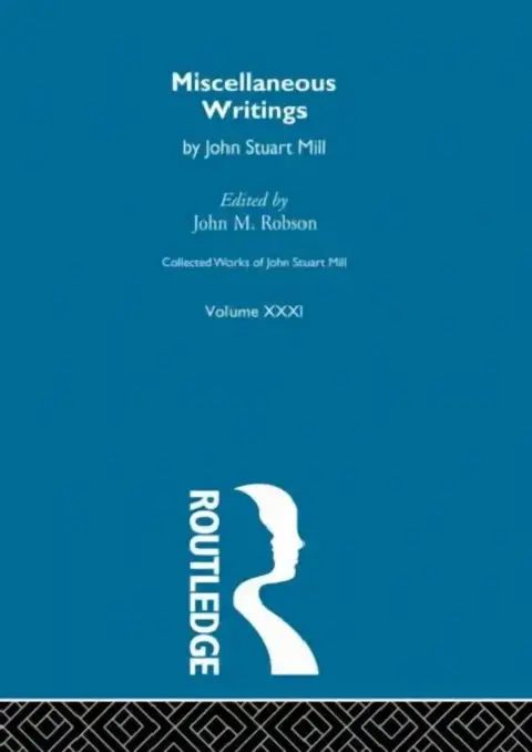 Cover of Collected Works of John Stuart Mill