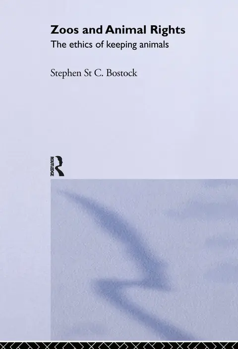 Cover of Zoos and Animal Rights