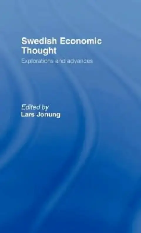 Cover of Swedish Economic Thought