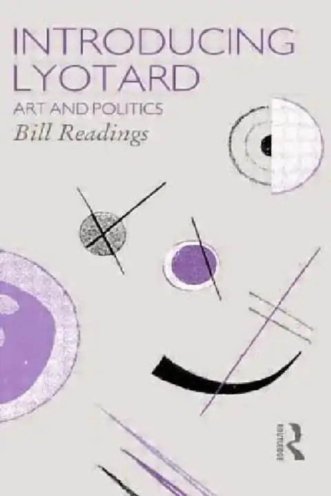 Cover of Introducing Lyotard