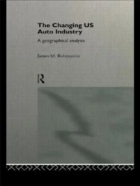 Cover of The Changing U.S. Auto Industry