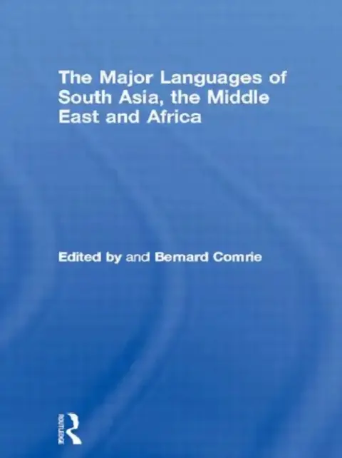 Cover of The Major Languages of South Asia, the Middle East and Africa