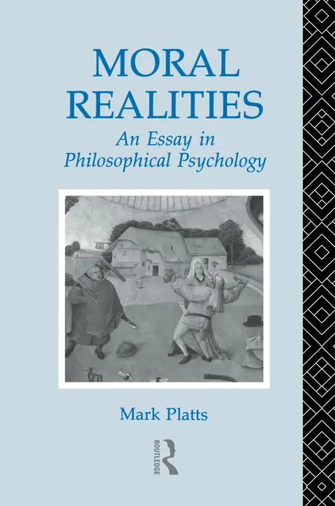 Cover of Moral Realities
