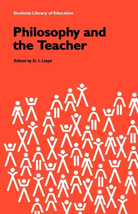 Cover of Philosophy and the Teacher