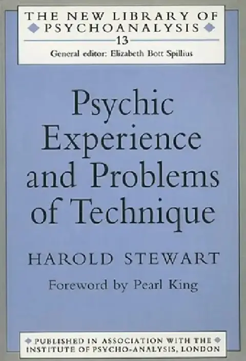 Cover of Psychic Experience and Problems of Technique