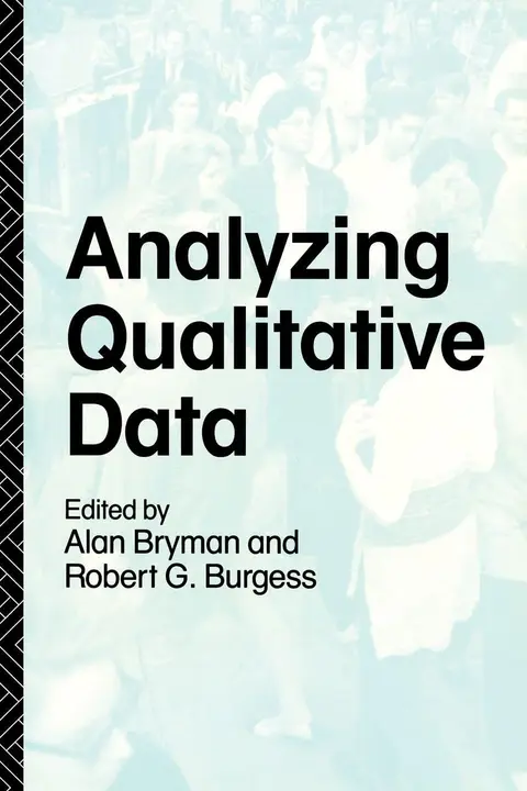 Cover of Analyzing Qualitative Data