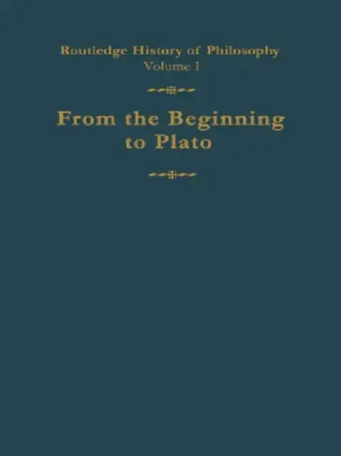 Cover of Routledge History of Philosophy