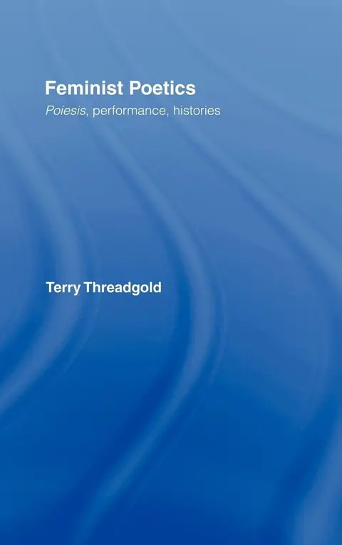 Cover of Feminist Poetics