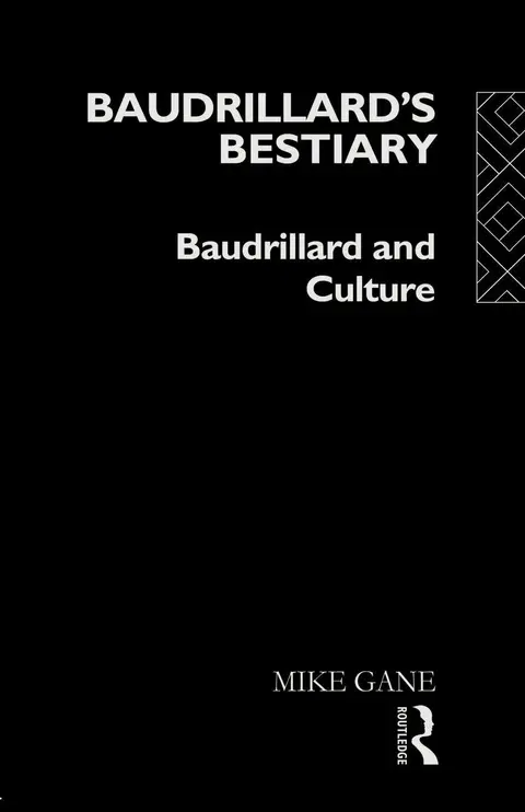 Cover of Baudrillard's Bestiary