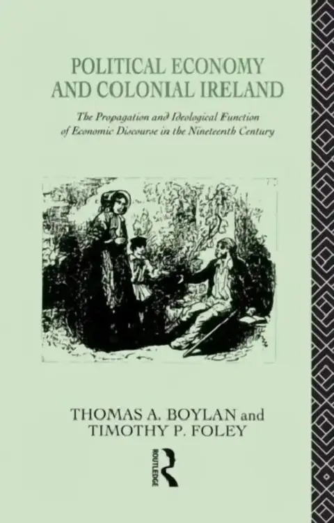 Cover of Political Economy and Colonial Ireland